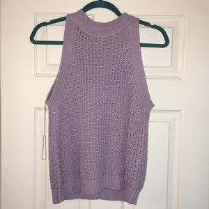 Knit tank top